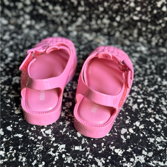 NWOT Mini Melissa Possession Baby Sandals Size 6. Pink - Picture 5 of 7